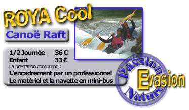Canoe Raft-Vallée de la Roya-Rafting dans les Alpes Maritimes