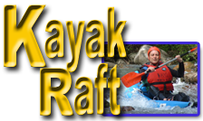 Kayak rafting dans les  gorges de la Roya alpes maritimes